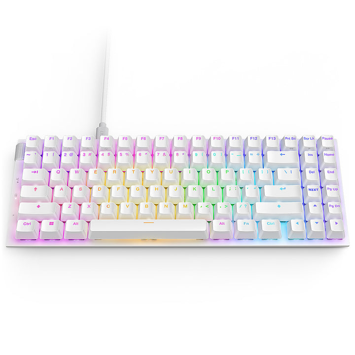 NZXT - Function 2 - Optical Gaming Keyboard - White_0