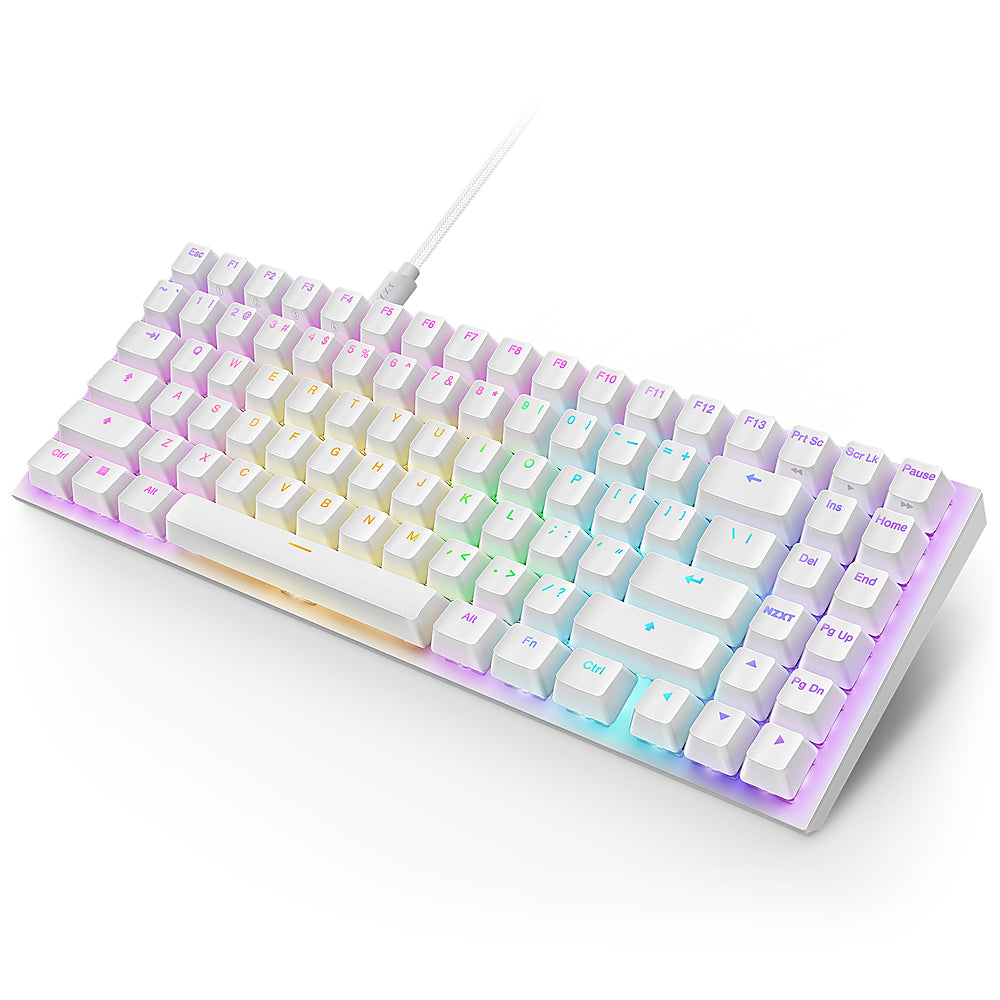 NZXT - Function 2 - Optical Gaming Keyboard - White_2
