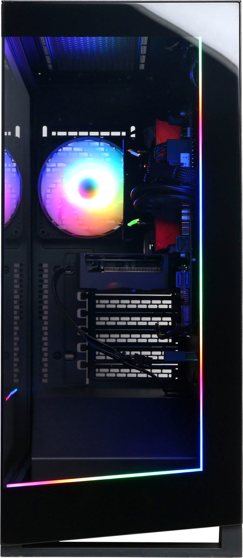 CyberPowerPC - Gamer Master Gaming Desktop - AMD Ryzen 5 5500 - 16GB Memory - AMD Radeon RX 6500 XT 4GB - 1TB SSD - Black_1