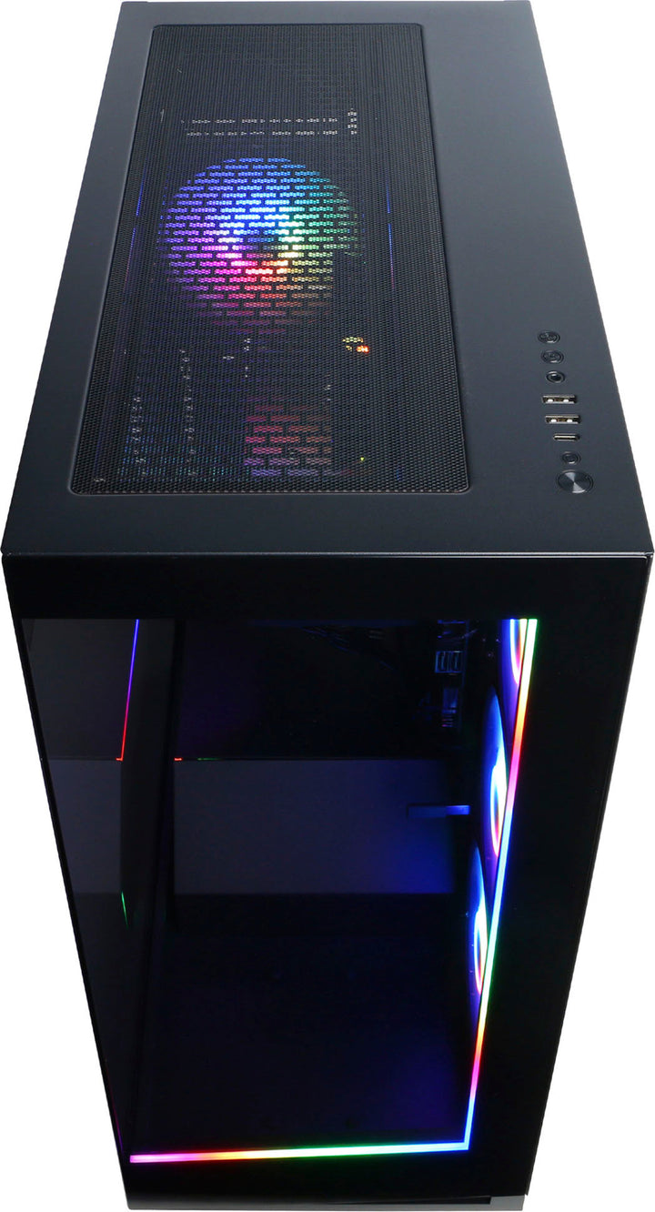 CyberPowerPC - Gamer Master Gaming Desktop - AMD Ryzen 5 5500 - 16GB Memory - NVIDIA GeForce RTX 4060 8GB - 1TB SSD - Black_2