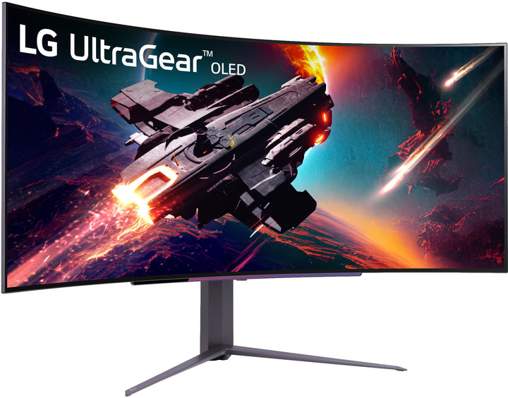 LG - UltraGear 45" OLED Curved WQHD 240Hz 0.03ms FreeSync and NVIDIA G-SYNC Compatible Gaming Monitor with HDR10 - Black_11