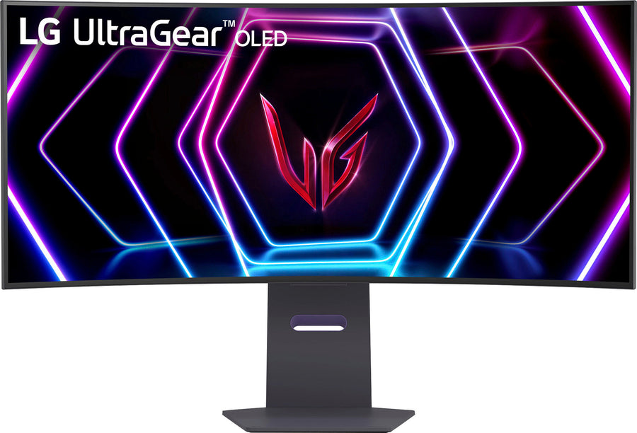 LG - UltraGear 39" OLED Curved WQHD 240Hz 0.03ms FreeSync and NVIDIA G-SYNC Compatible Gaming Monitor with HDR10 - Black_0