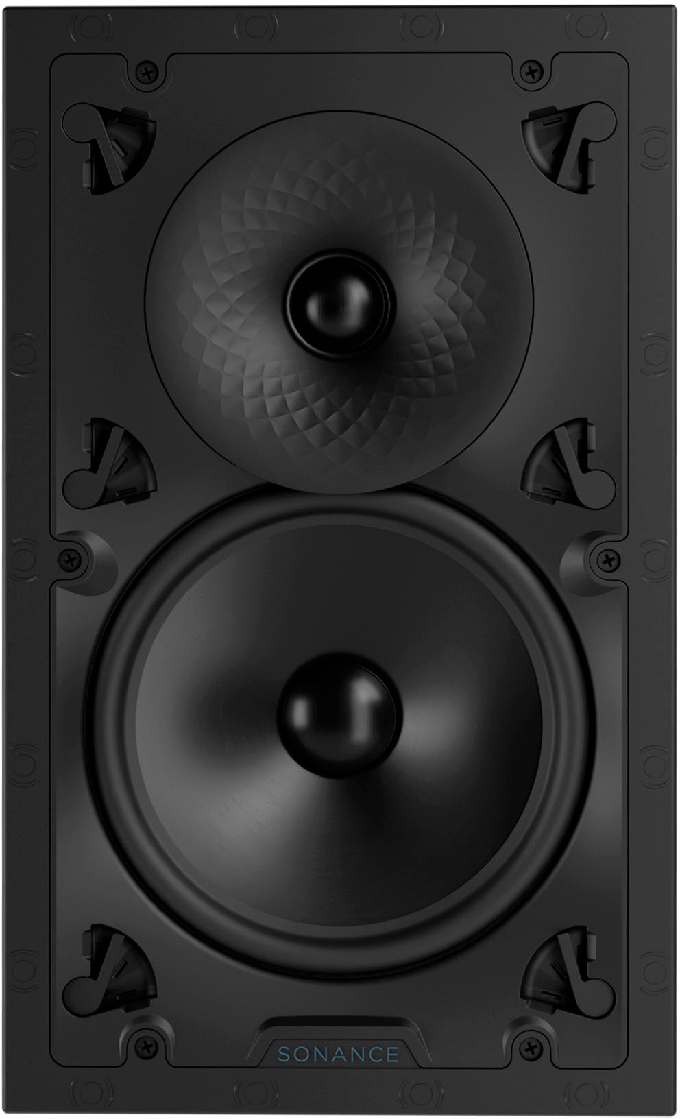 Sonance - VX82 RECTANGLE - Visual Experience Series 8" Large Rectangle 2-Way Speakers (Pair) - Paintable White_8