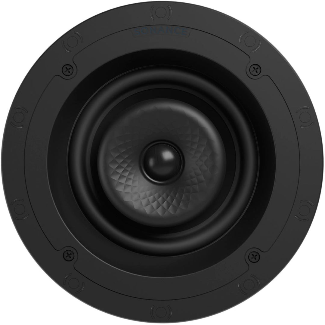 Sonance - VX60R - Visual Experience Series 6" Medium Round 2-Way Speakers (Pair) - Paintable White_8