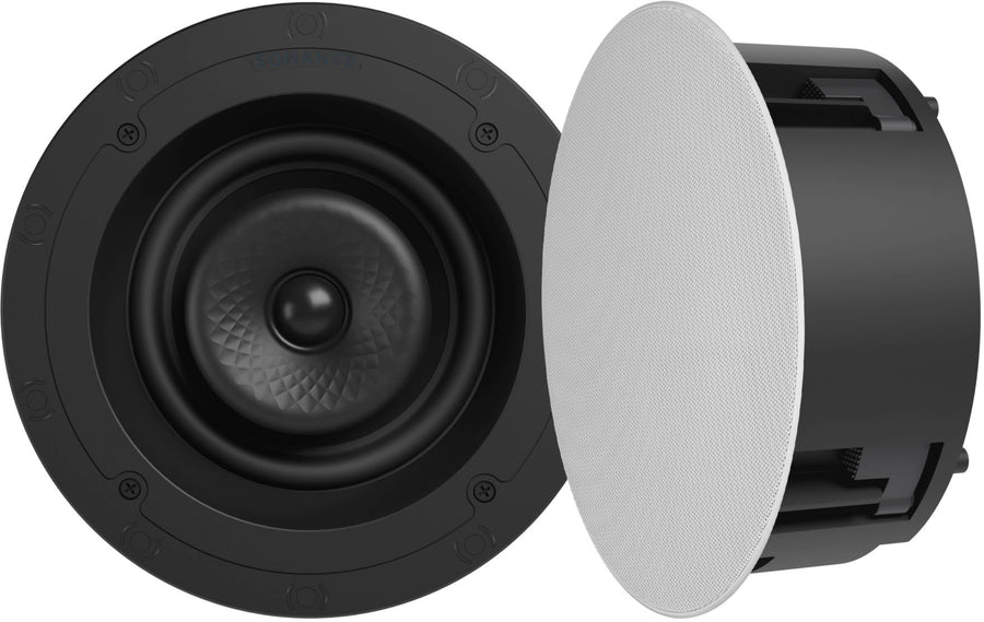 Sonance - VX60R - Visual Experience Series 6" Medium Round 2-Way Speakers (Pair) - Paintable White_0