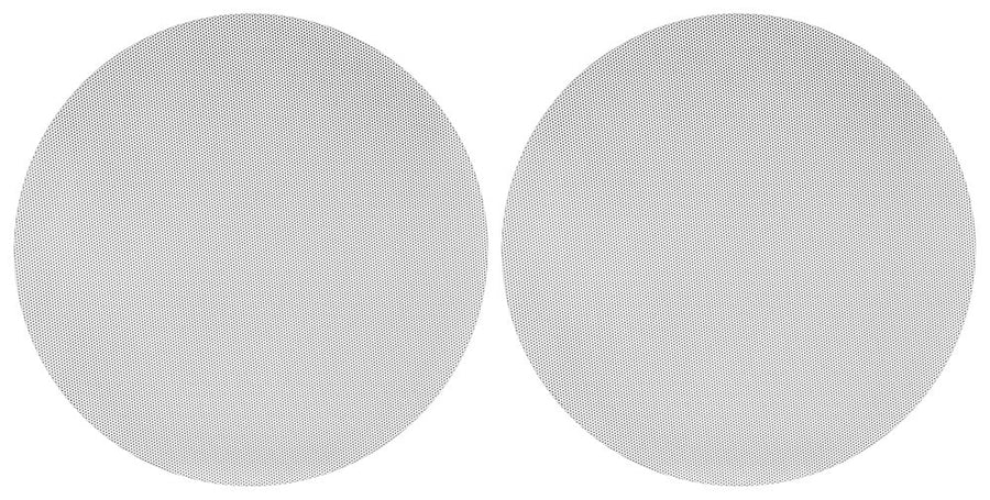 Sonance - VX8R-GRILLE-NT - Visual Experience Series  8" Round Grille Trimless for 8" In-Ceiling (2-Pack) - Paintable White_0