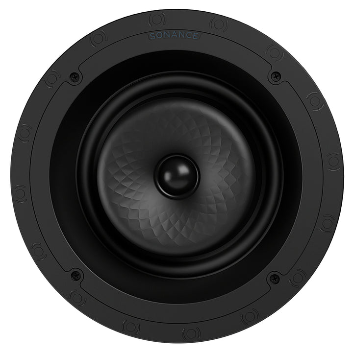 Sonance - VX80R - Visual Experience Series 8" Large Round 2-Way Speakers (Pair) - Paintable White_8