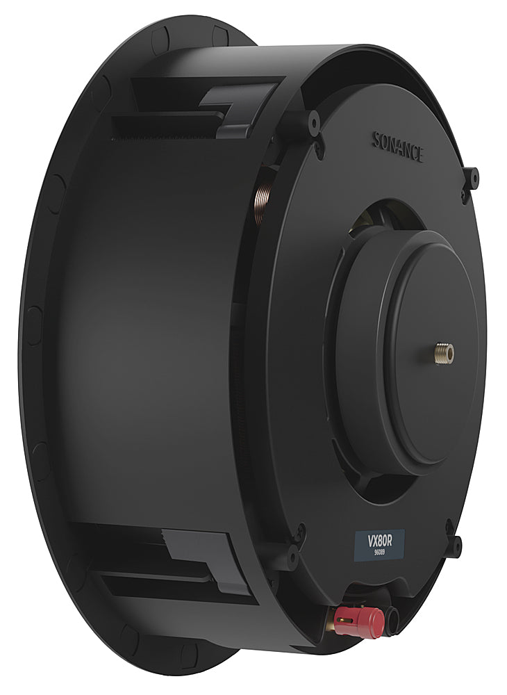 Sonance - VX80R - Visual Experience Series 8" Large Round 2-Way Speakers (Pair) - Paintable White_1