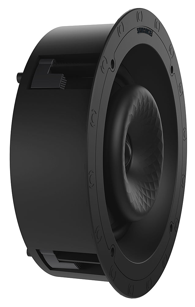 Sonance - VX80R - Visual Experience Series 8" Large Round 2-Way Speakers (Pair) - Paintable White_5