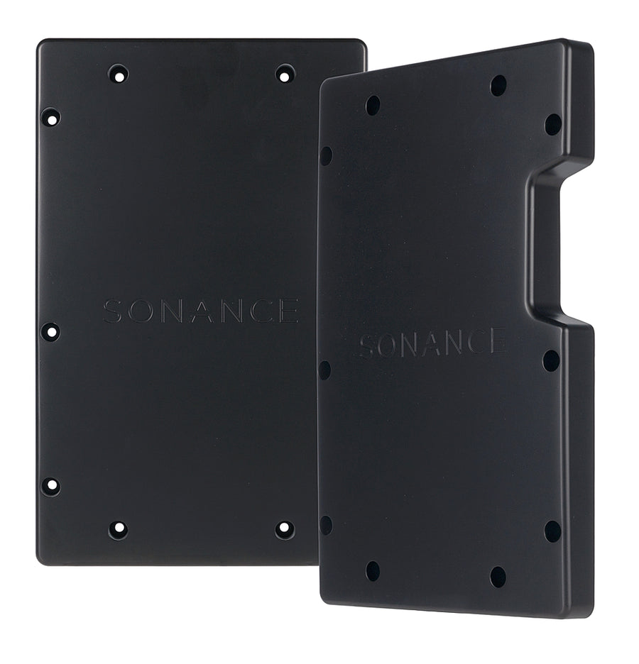 Sonance - VX6-ENCL - Visual Experience Series 6" Rectangle Retro Enclosure for 6" VX In-Wall (2-Pack) - Black_0