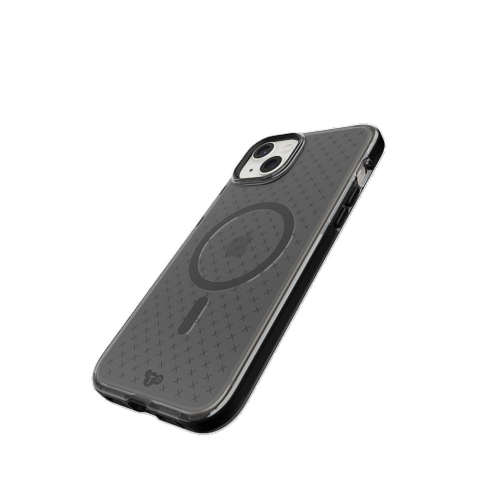 Tech21 - EvoCheck Case with MagSafe for Apple iPhone 15 Plus - Smokey/Black_1