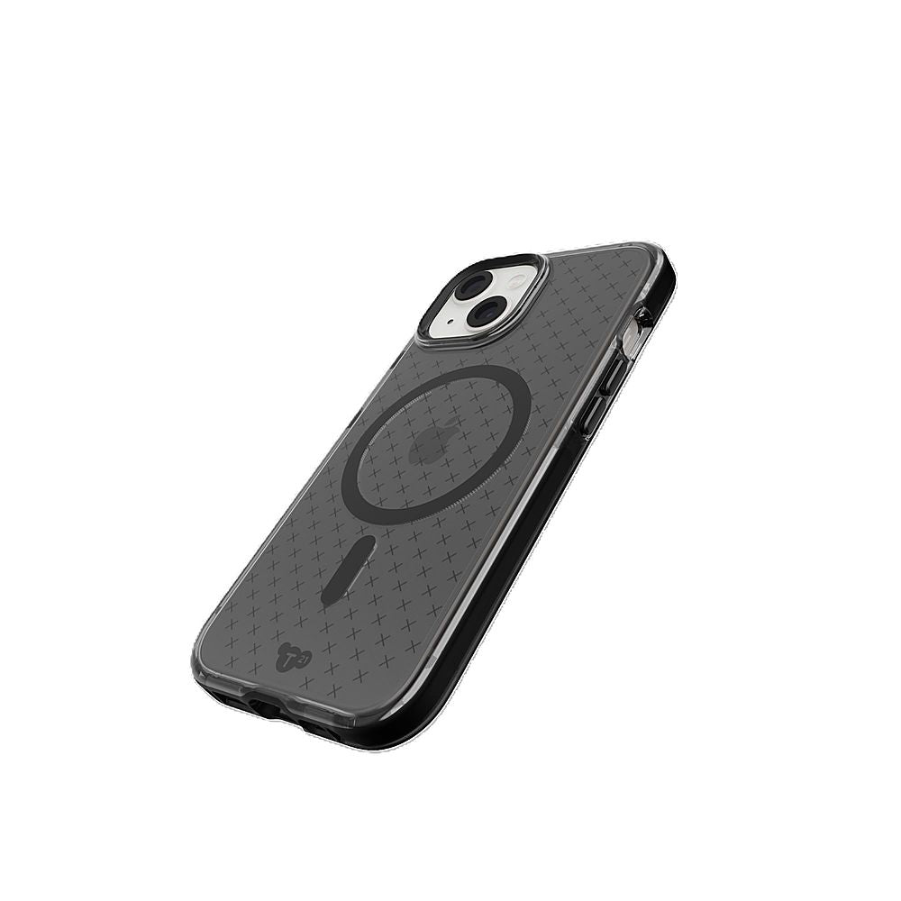 Tech21 - EvoCheck Case with MagSafe for Apple iPhone 15 - Smokey/Black_1