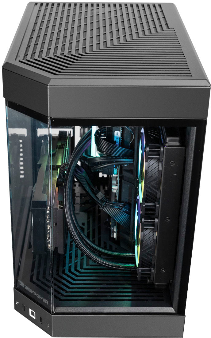 iBUYPOWER Y60 Black Gaming Desktop PC - AMD Ryzen 9 7900X - GeForce RTX 4070Ti Super 16GB - 32GB DDR5 RAM - 2TB NVMe - Black_4