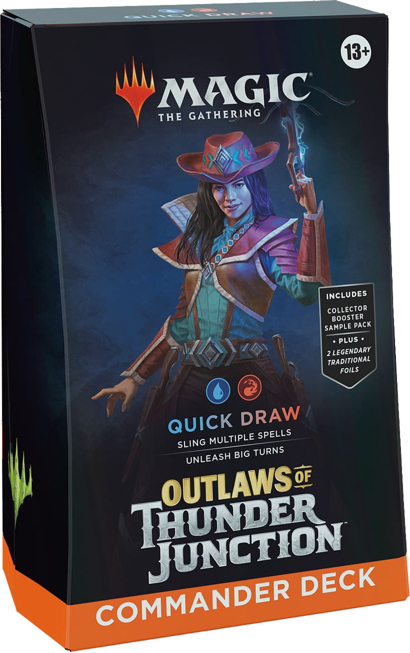 Wizards of The Coast - Magic: The Gathering Outlaws of Thunder Junction Commander Deck - Quick Draw_0