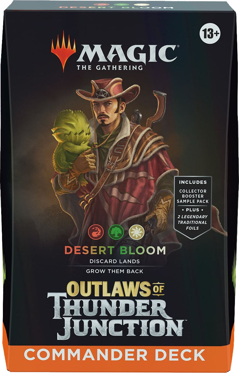 Wizards of The Coast - Magic: The Gathering Outlaws of Thunder Junction Commander Deck - Desert Bloom_1