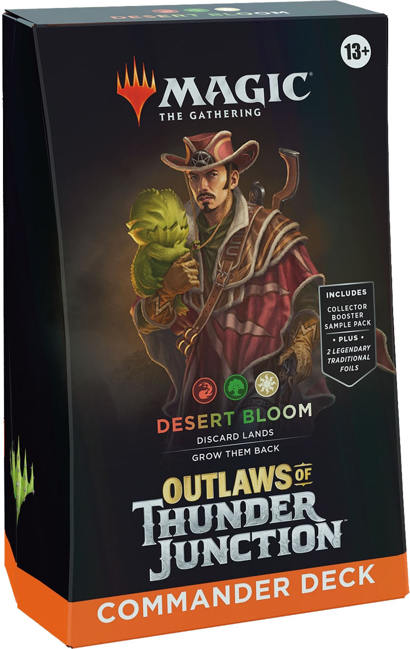 Wizards of The Coast - Magic: The Gathering Outlaws of Thunder Junction Commander Deck - Desert Bloom_0
