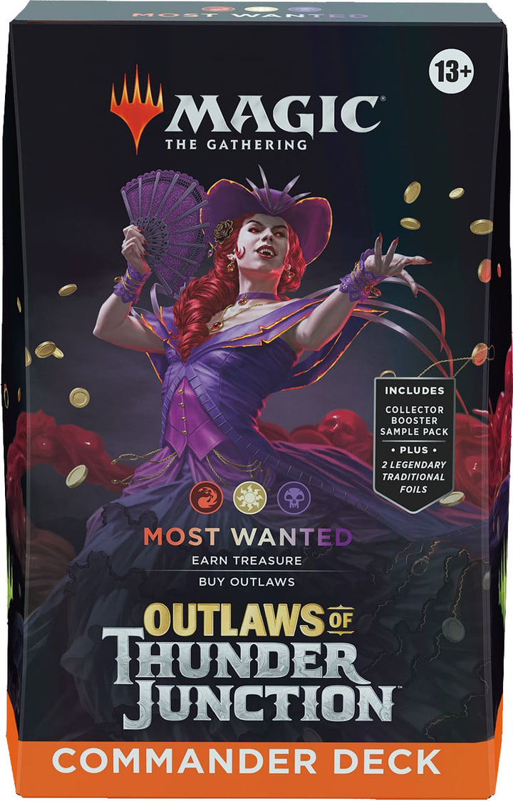 Wizards of The Coast - Magic: The Gathering Outlaws of Thunder Junction Commander Deck - Most Wanted_1