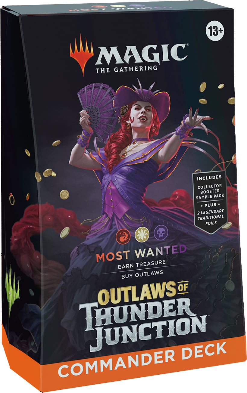 Wizards of The Coast - Magic: The Gathering Outlaws of Thunder Junction Commander Deck - Most Wanted_0