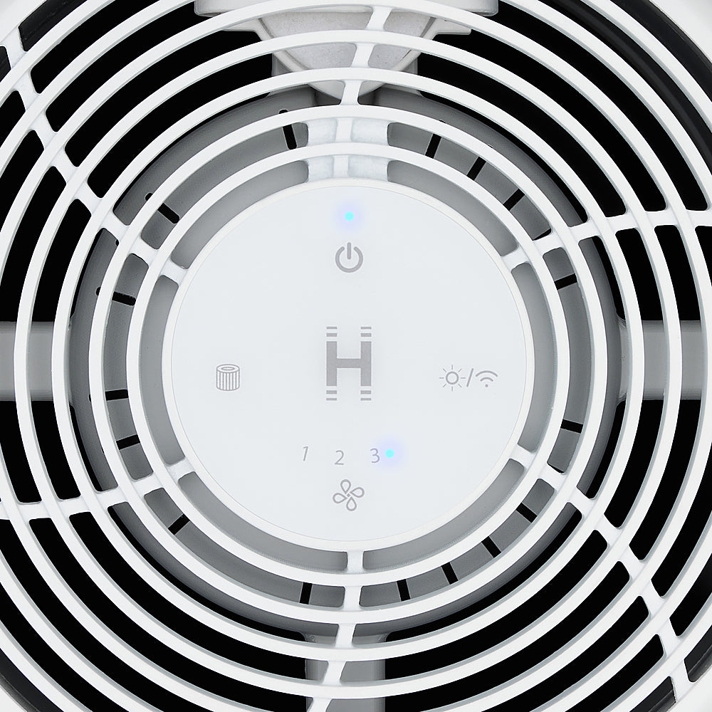 Homedics - Smart True Hepa Odor Reducing Large Room Air Purifier - White_1