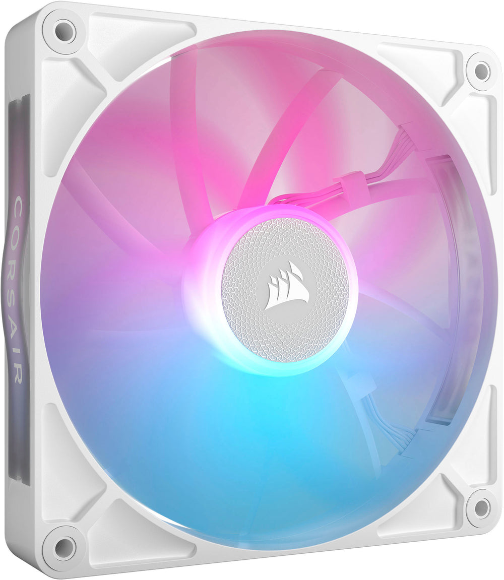 CORSAIR - iCUE LINK RX140 RGB 140mm PWM Computer Case Fan Expansion Fan - White_1