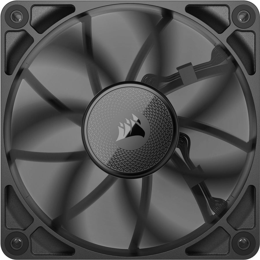 CORSAIR - iCUE LINK RX120 120mm PWM Computer Case Fan Expansion Fan - Black_0