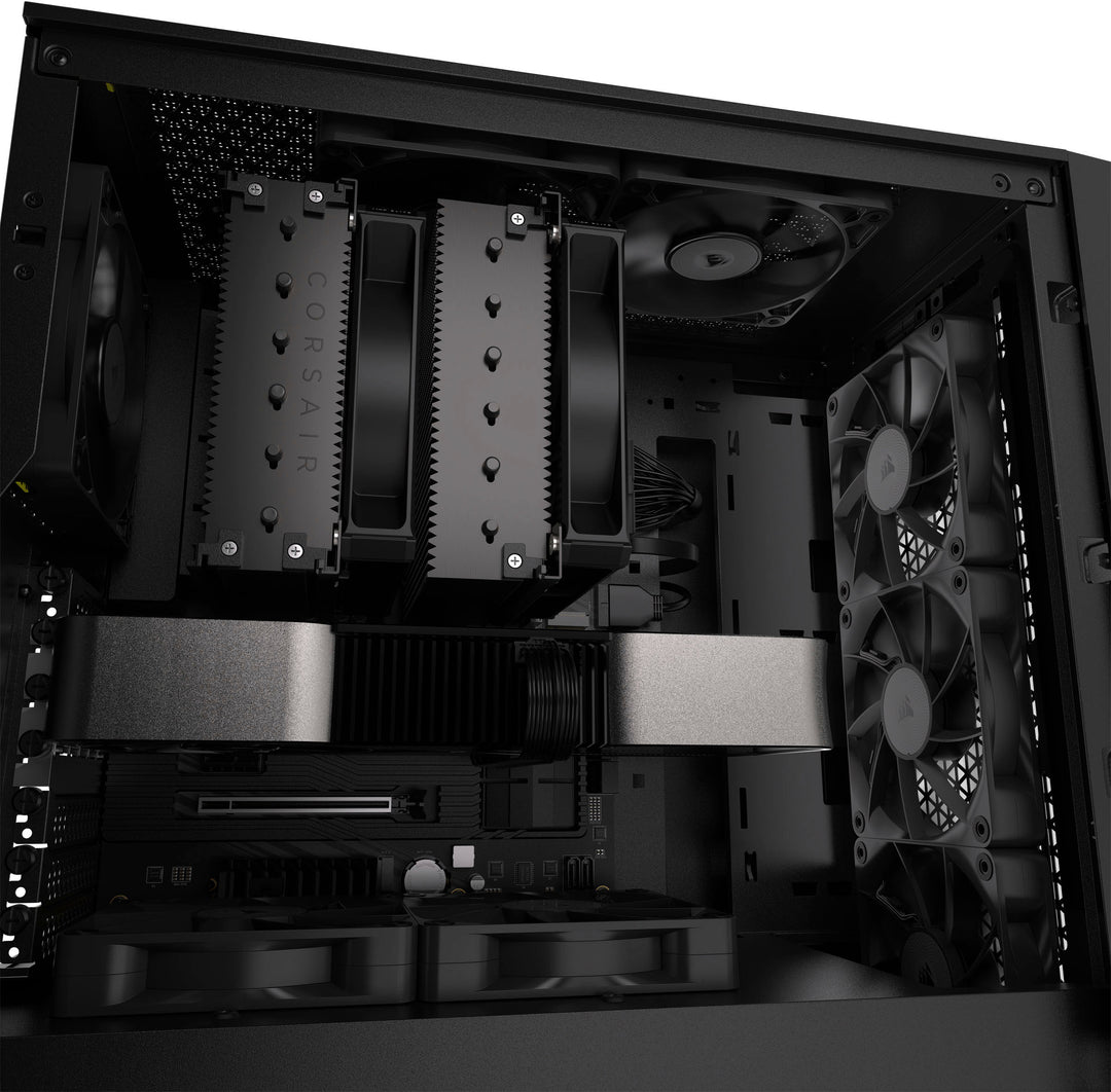 CORSAIR - iCUE LINK RX120 120mm PWM Computer Case Fan Expansion Fan - Black_5