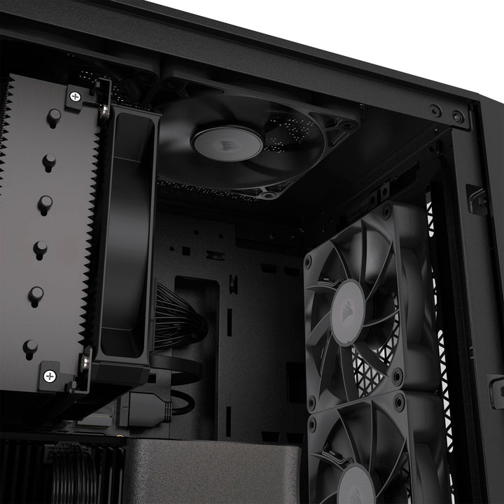 CORSAIR - iCUE LINK RX120 120mm PWM Computer Case Fan Expansion Fan - Black_6