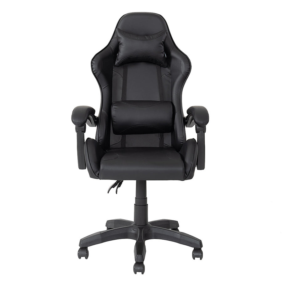 CorLiving LGY-702-G Ravagers Gaming Chair in White - Black_0