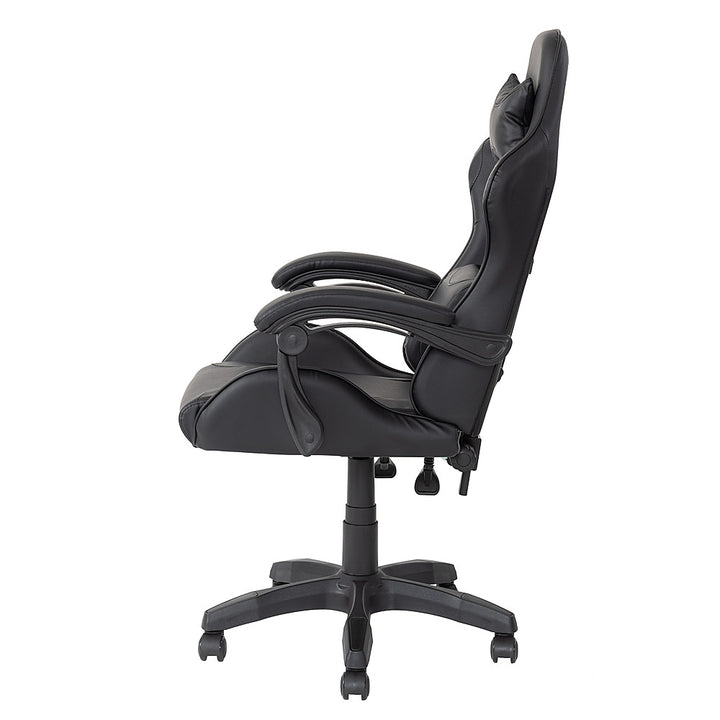 CorLiving LGY-702-G Ravagers Gaming Chair in White - Black_2