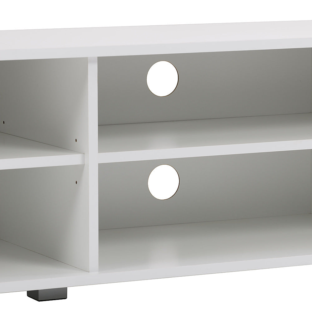 CorLiving - Hollywood White TV Stand for TVs up to 85" - White_6