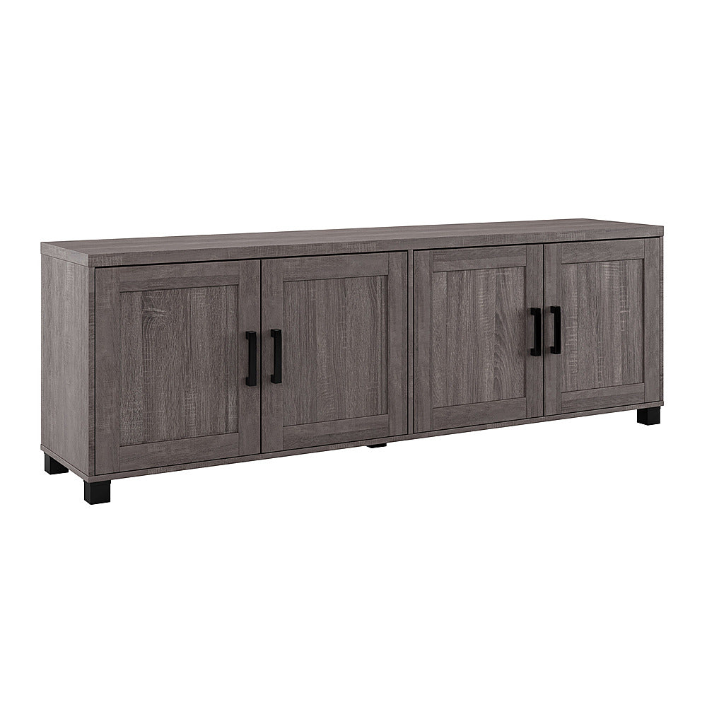 CorLiving - TV Stand with Doors, TVs up to 85" - Brown_8