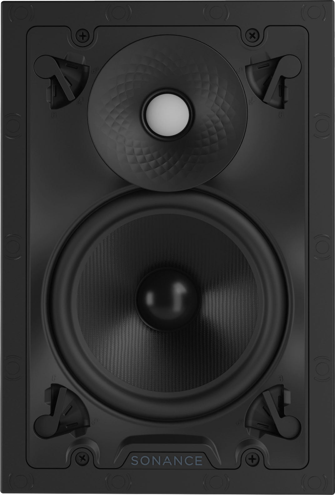 Sonance - VX66 RECTANGLE - Visual Experience Series 6" Medium Rectangle 2-Way Speakers (Pair) - Paintable White_8