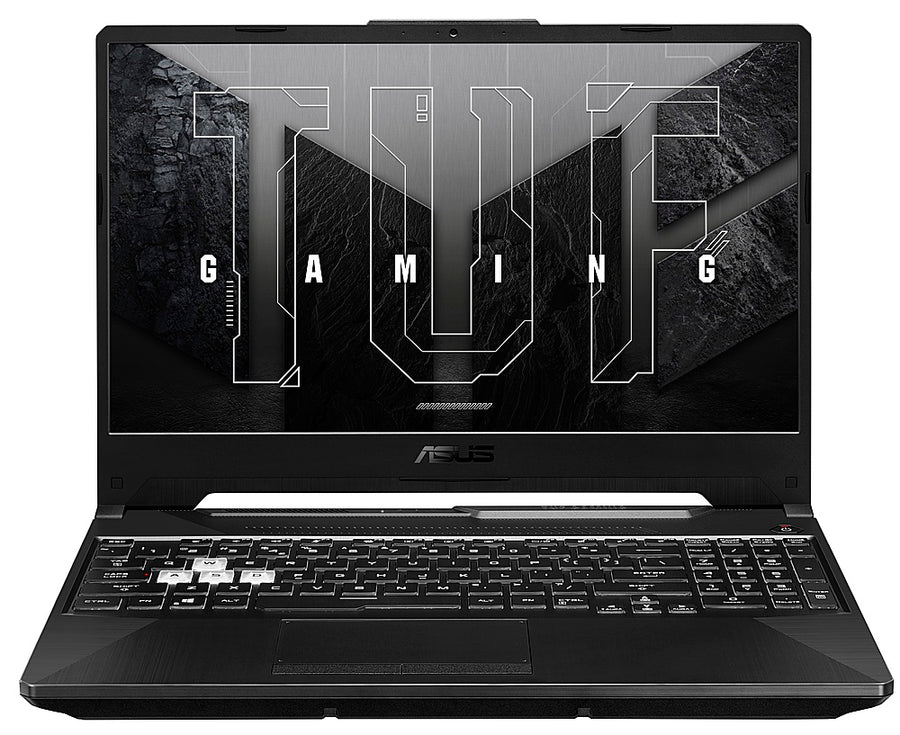 ASUS - TUF Gaming A15 15.6" 144Hz Gaming Laptop FHD - AMD Ryzen  5-7535HS with 8GB Memory - NVIDIA GeForce RTX 3050 - 512GB SSD - Graphite Black_0