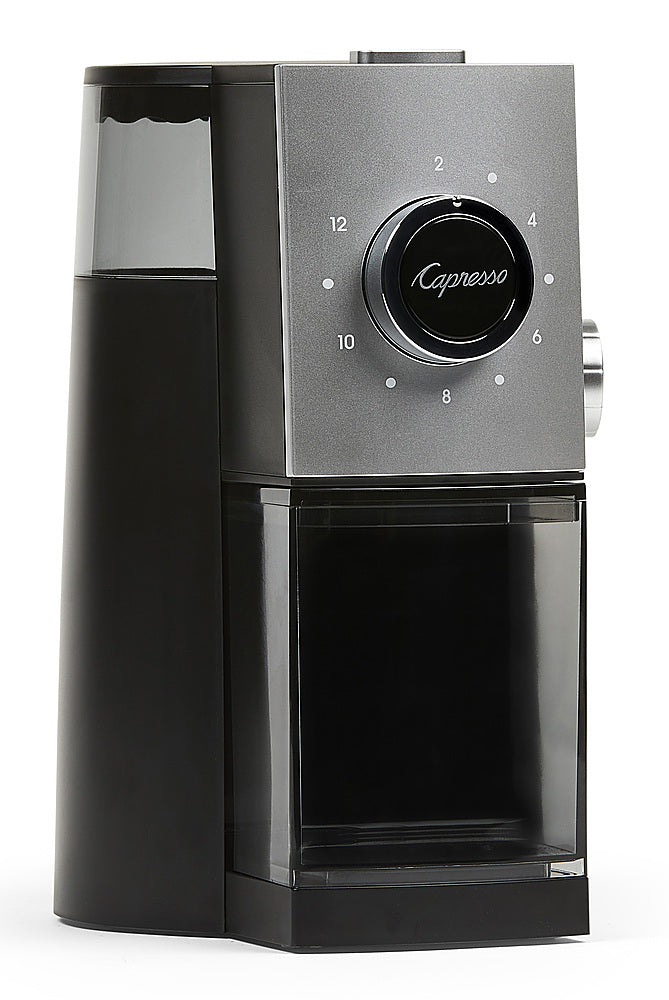 Capresso - Grind Select Coffee Burr Grinder - Black/Silver_1