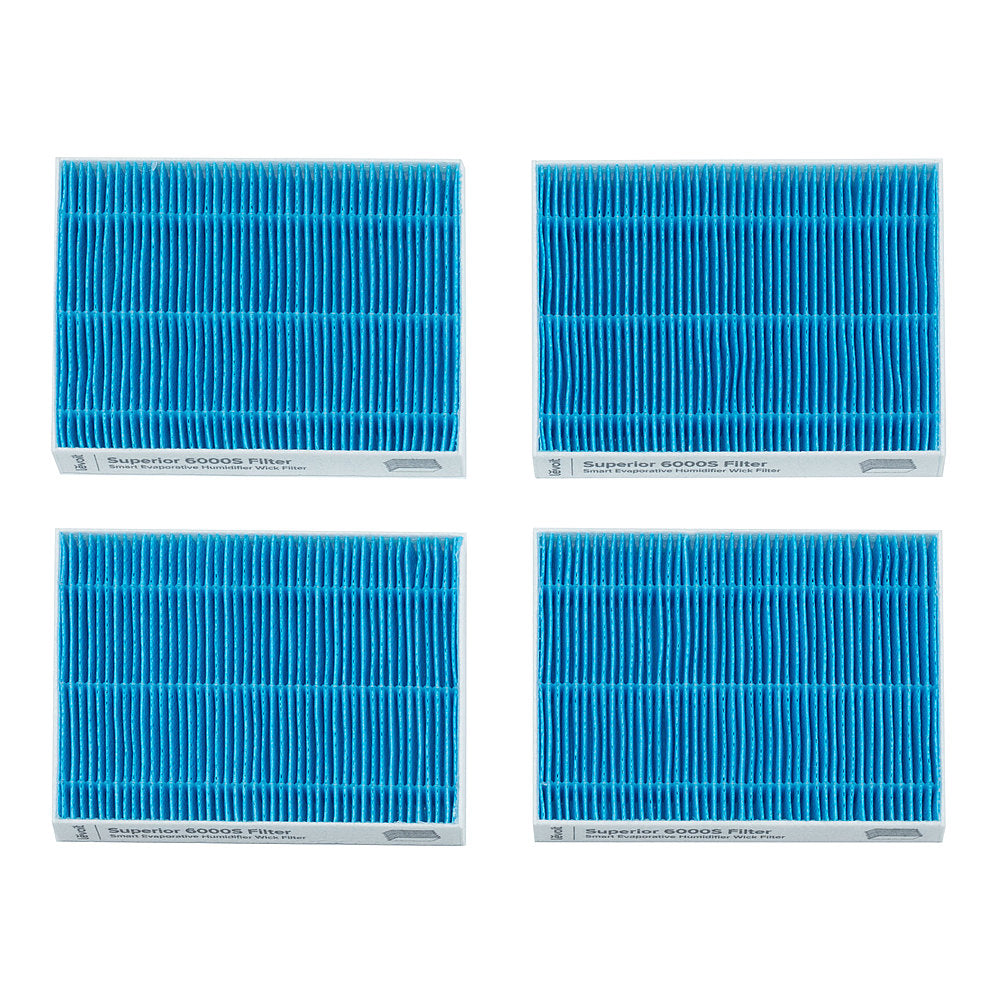 Levoit - Superior 6000S Replacement Wick Filter - 4pk - Blue_1