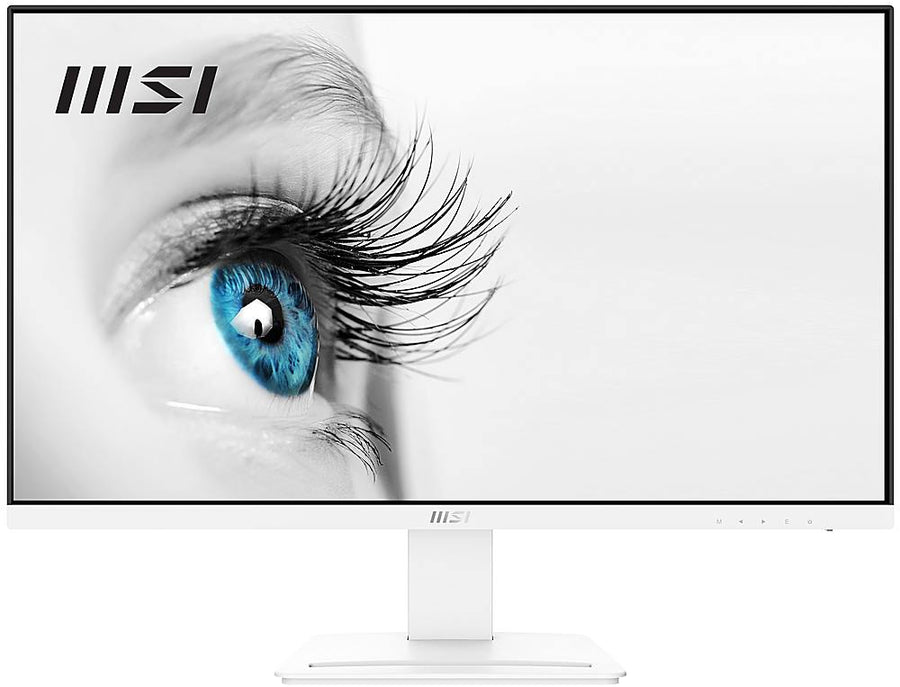 MSI - Pro MP273AW 27" FHD 100Hz 1ms Free Sync Monitor ,Built-in Speakers (DisplayPort, HDMI,VGA port ) - Matte White - Matte White_0