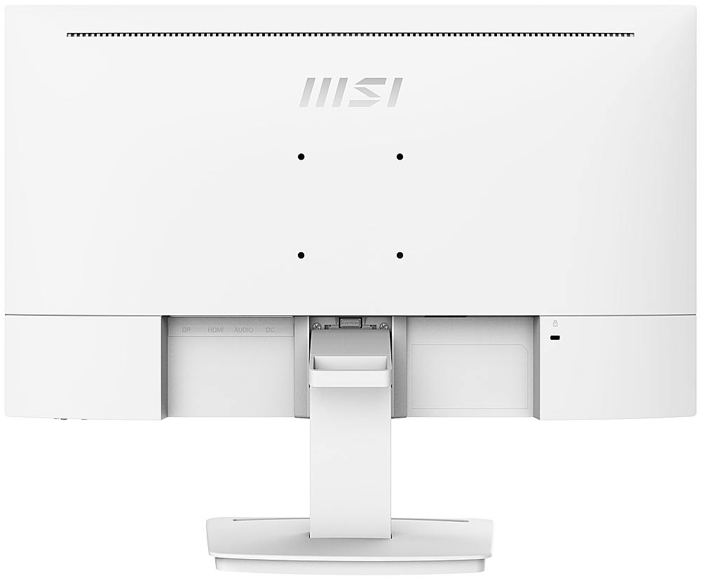 MSI - Pro MP243XW 24" FHD 100Hz 1ms Adaptive Sync Monitor ,Built-in Speakers (DisplayPort, HDMI ) - Matte White - Matte White_5