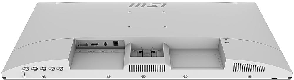 MSI - Pro MP243XW 24" FHD 100Hz 1ms Adaptive Sync Monitor ,Built-in Speakers (DisplayPort, HDMI ) - Matte White - Matte White_1