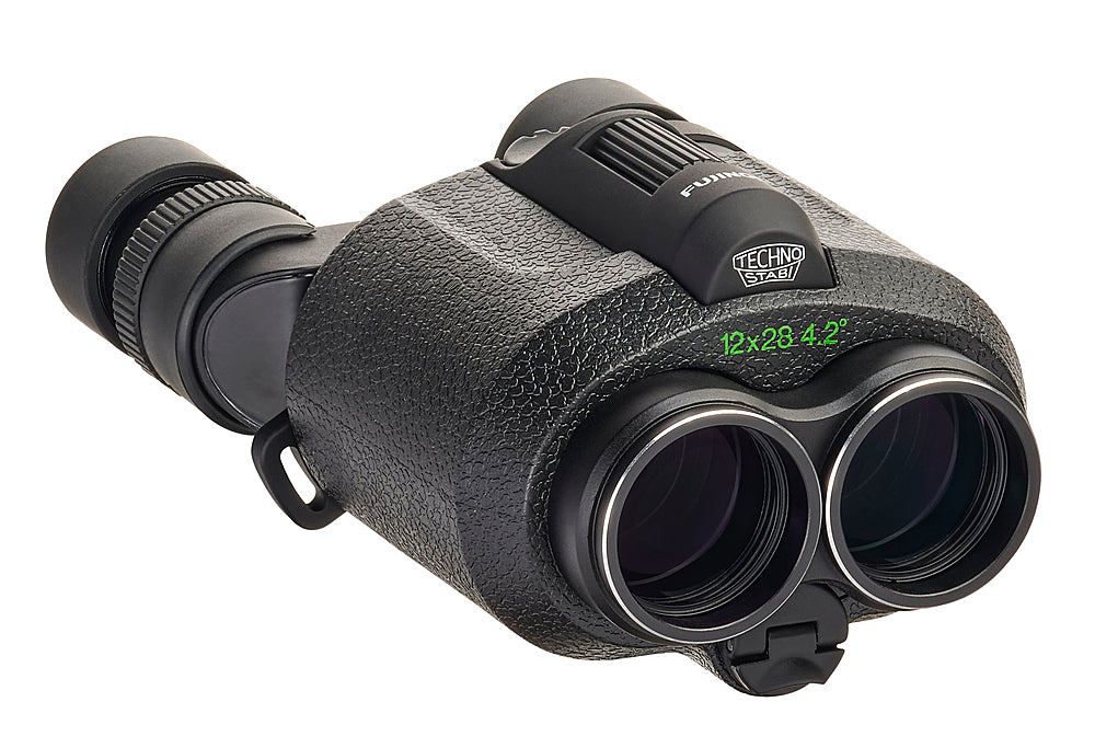 Fujinon Techno-Stabi TS12x28WP Compact Binoculars with Electronic Stabilization - Black_1
