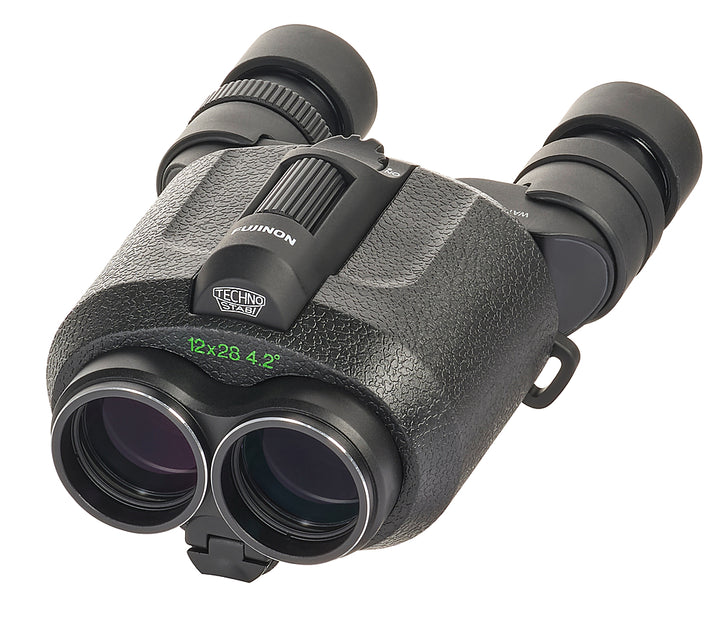 Fujinon Techno-Stabi TS12x28WP Compact Binoculars with Electronic Stabilization - Black_2