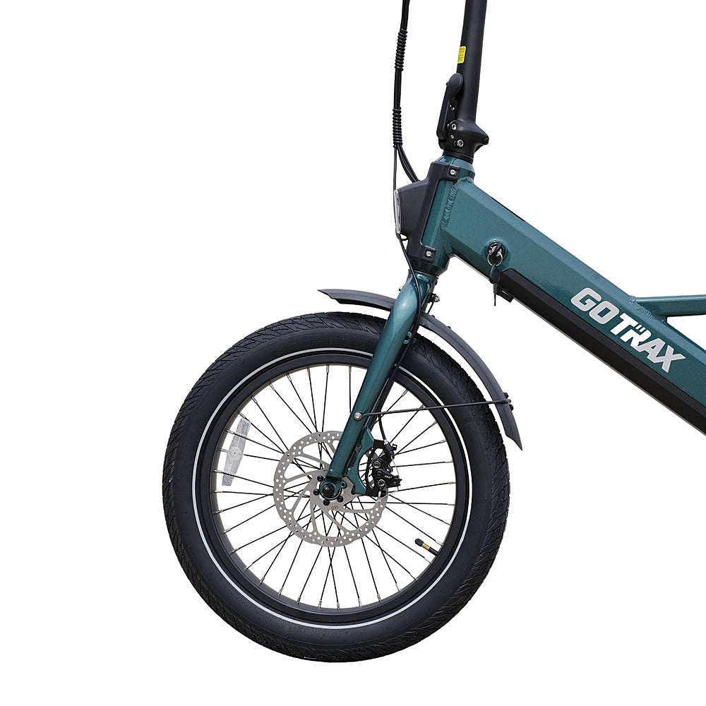 GoTrax - Porter Cargo eBike for Adults w/ 45mi Max Operating Range and 20mph Max Speed - Green_2