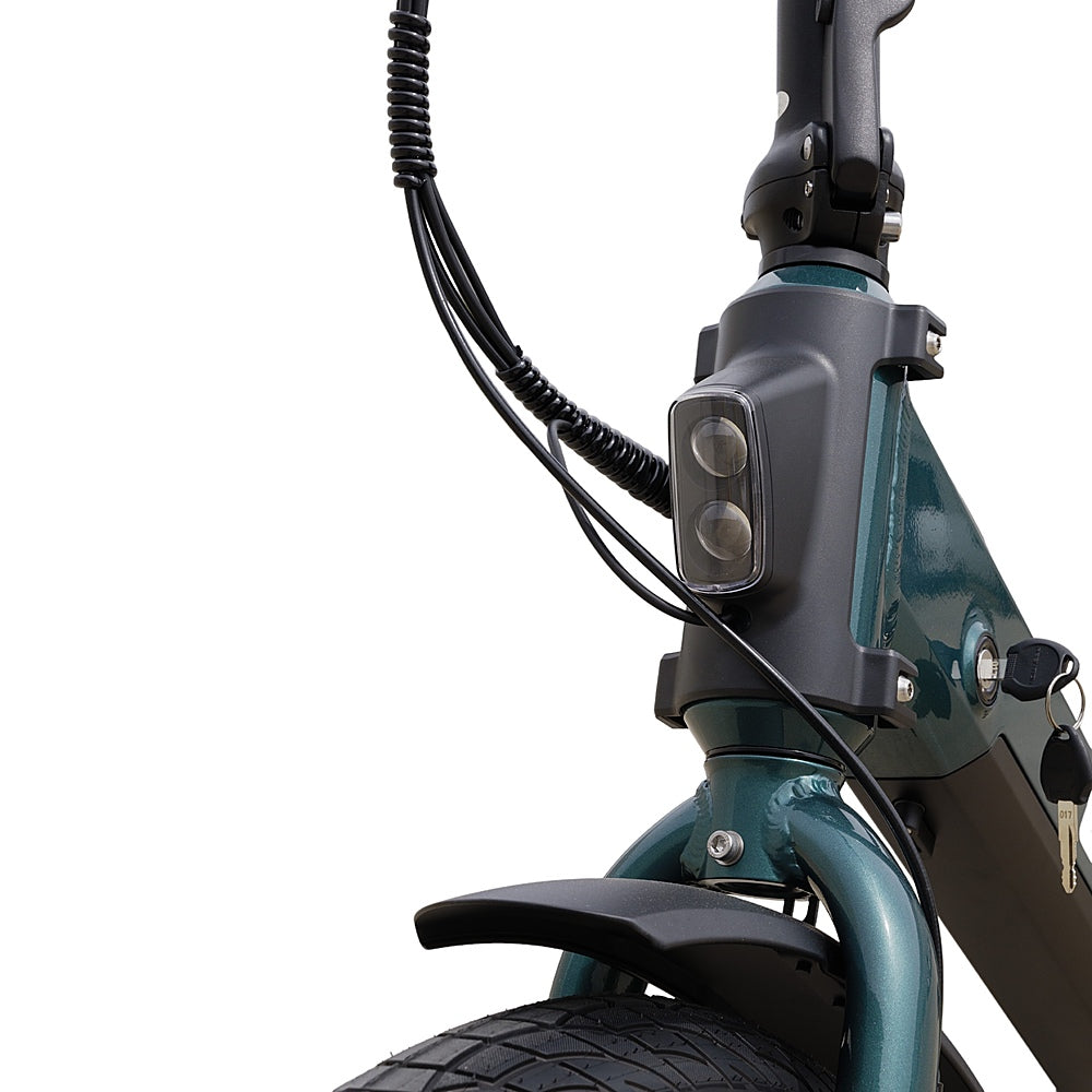 GoTrax - Porter Cargo eBike for Adults w/ 45mi Max Operating Range and 20mph Max Speed - Green_5