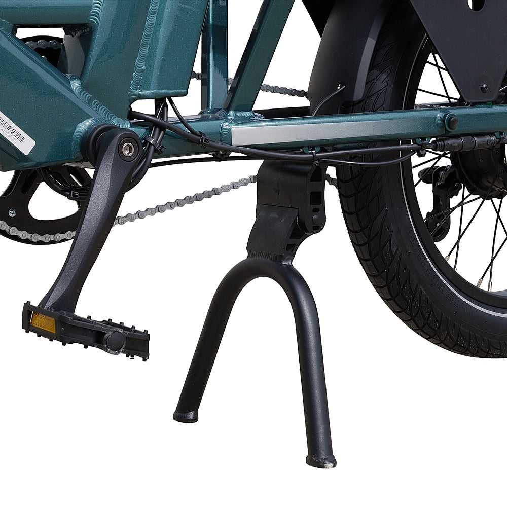 GoTrax - Porter Cargo eBike for Adults w/ 45mi Max Operating Range and 20mph Max Speed - Green_7