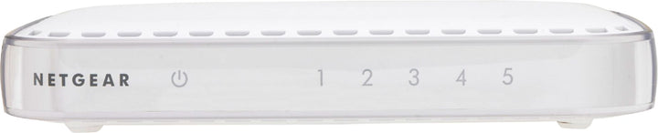 NETGEAR - 5-Port 10/100/1000 Mbps Gigabit Unmanaged Switch - White_0