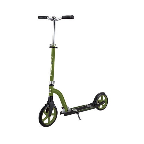 NL 230-205 Duo Big Wheel Folding Scooter - Ages 14+ Years Khaki Green_0