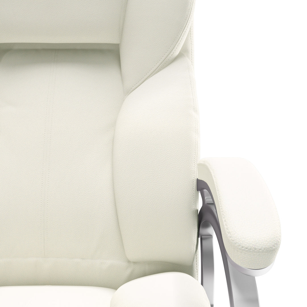 CorLiving LOF-418-O Executive Office Chair - White_6