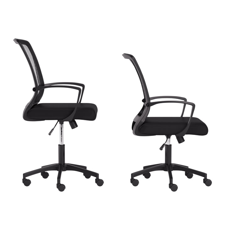 CorLiving WHR-310-O Cooper Mesh Office Chair - Black_3