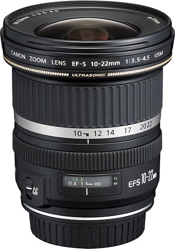 Canon - EF-S 10-22mm f/3.5-4.5 USM Ultra-Wide Zoom Lens - Black_0