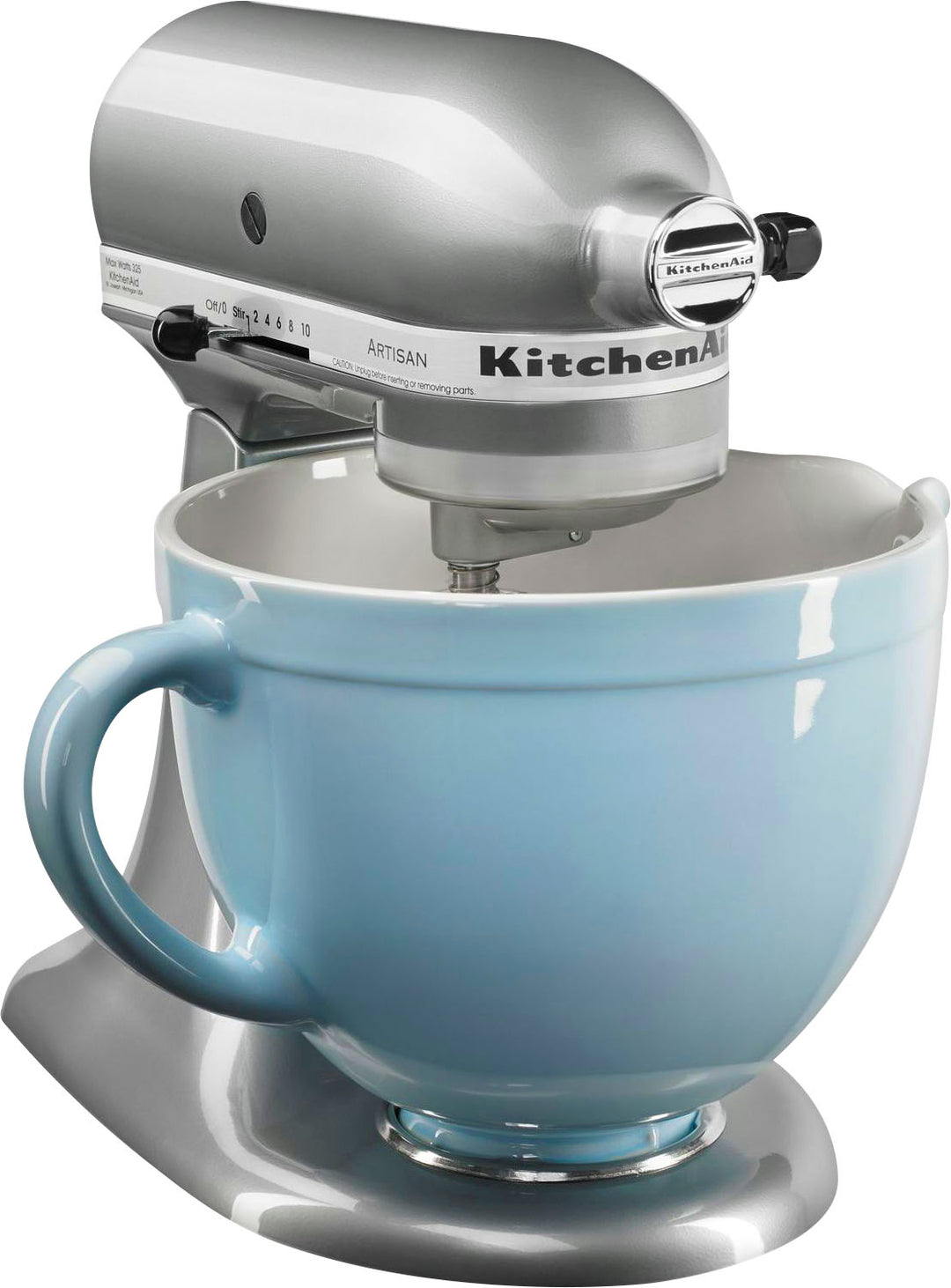 KitchenAid - KSM150PSMC Artisan Series Tilt-Head Stand Mixer - Metallic Chrome_15