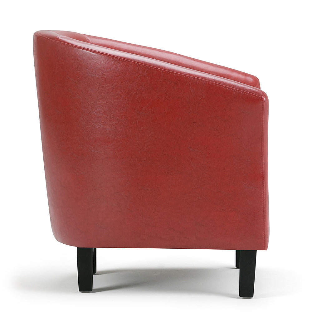 Simpli Home - Austin Armchair - Red_6